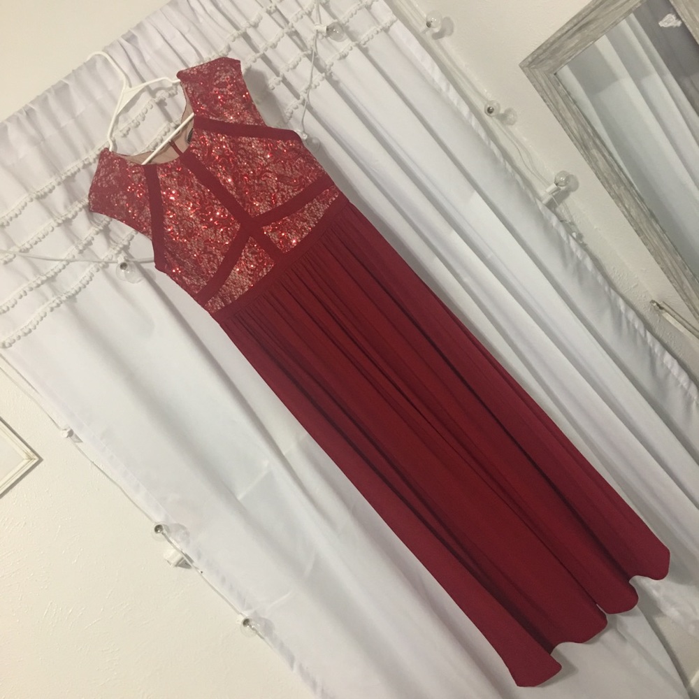 NW Red Maxi Dress